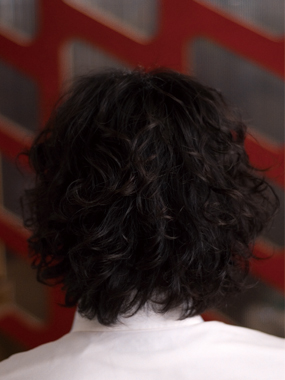 メンズ　ヘアスタイル
エアウェーブでネオウェーブボブバック