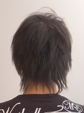 メンズ　ヘアスタイル
3Dカットで束感プラス！爽やかショートバック