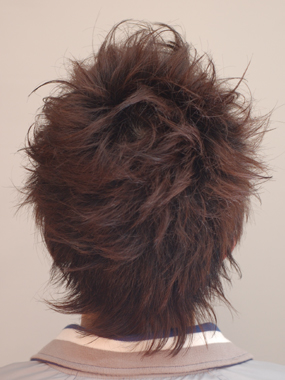 メンズ　ヘアスタイル
バランス抜群のひし型３Dショートバック