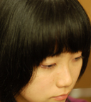 前髪のみの縮毛矯正BEFORE2